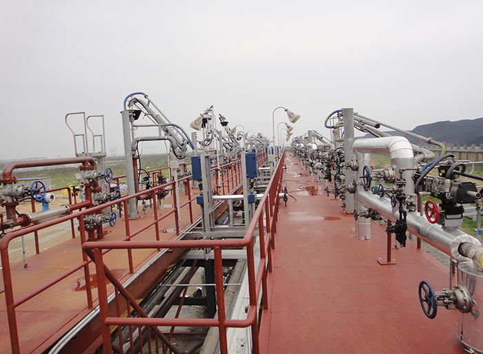 火車裝卸油鶴管 火車裝卸油鶴管