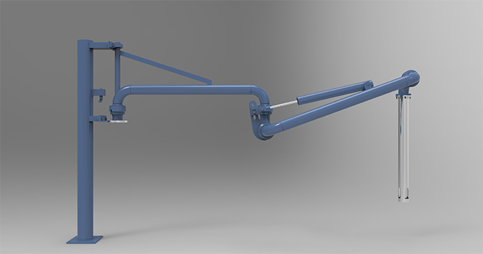 粗苯裝卸車鶴管 粗苯裝卸車鶴管